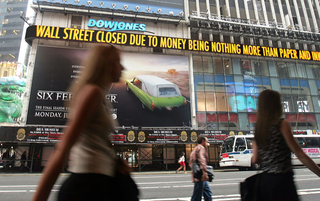 U.S. markets closed as traders left their jobs and resolved for once to do or make something, anything of real value.